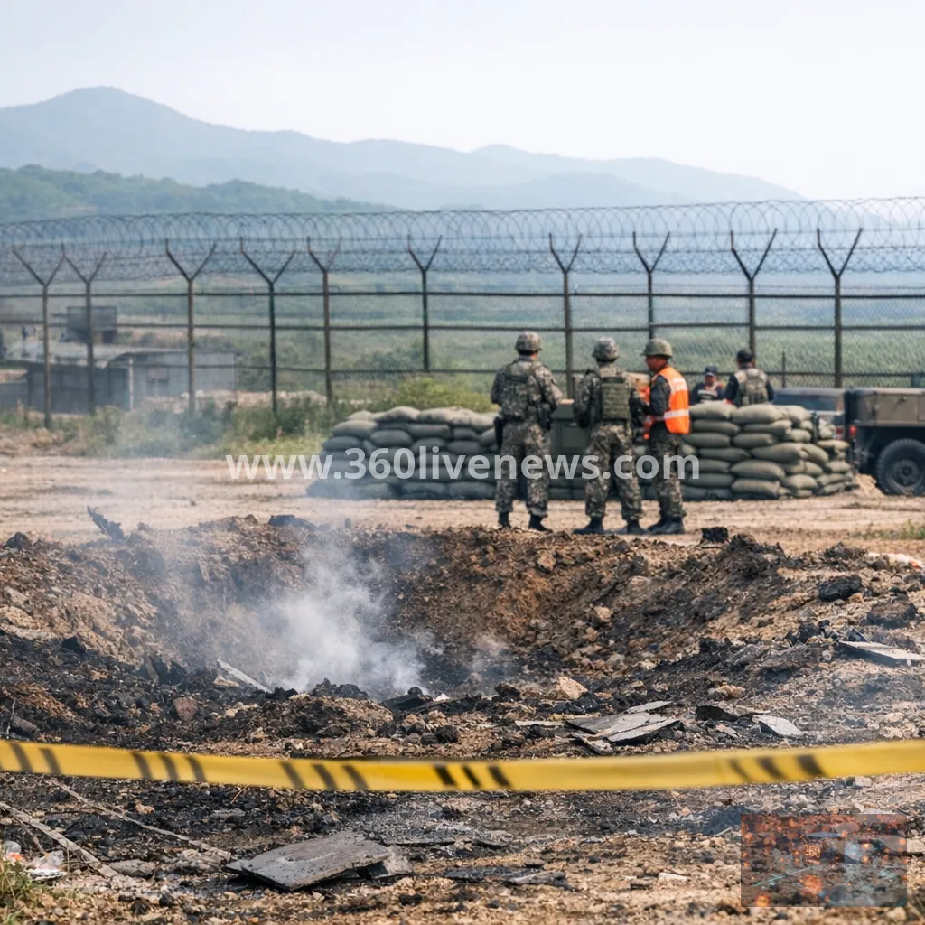 Three South Korean officers wounded in DMZ explosion as cause remains unclear