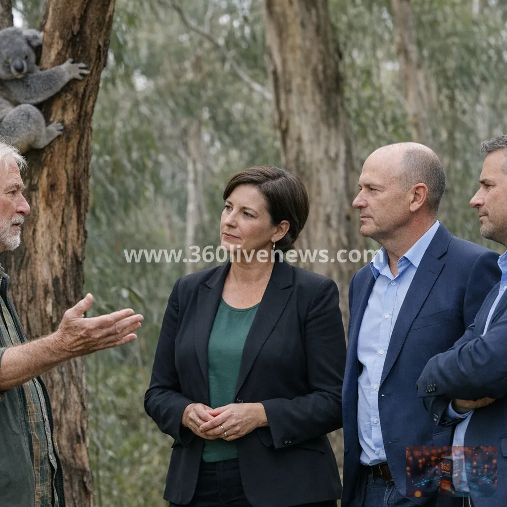 Greens co-founder backs senators over split on koala park carbon credits