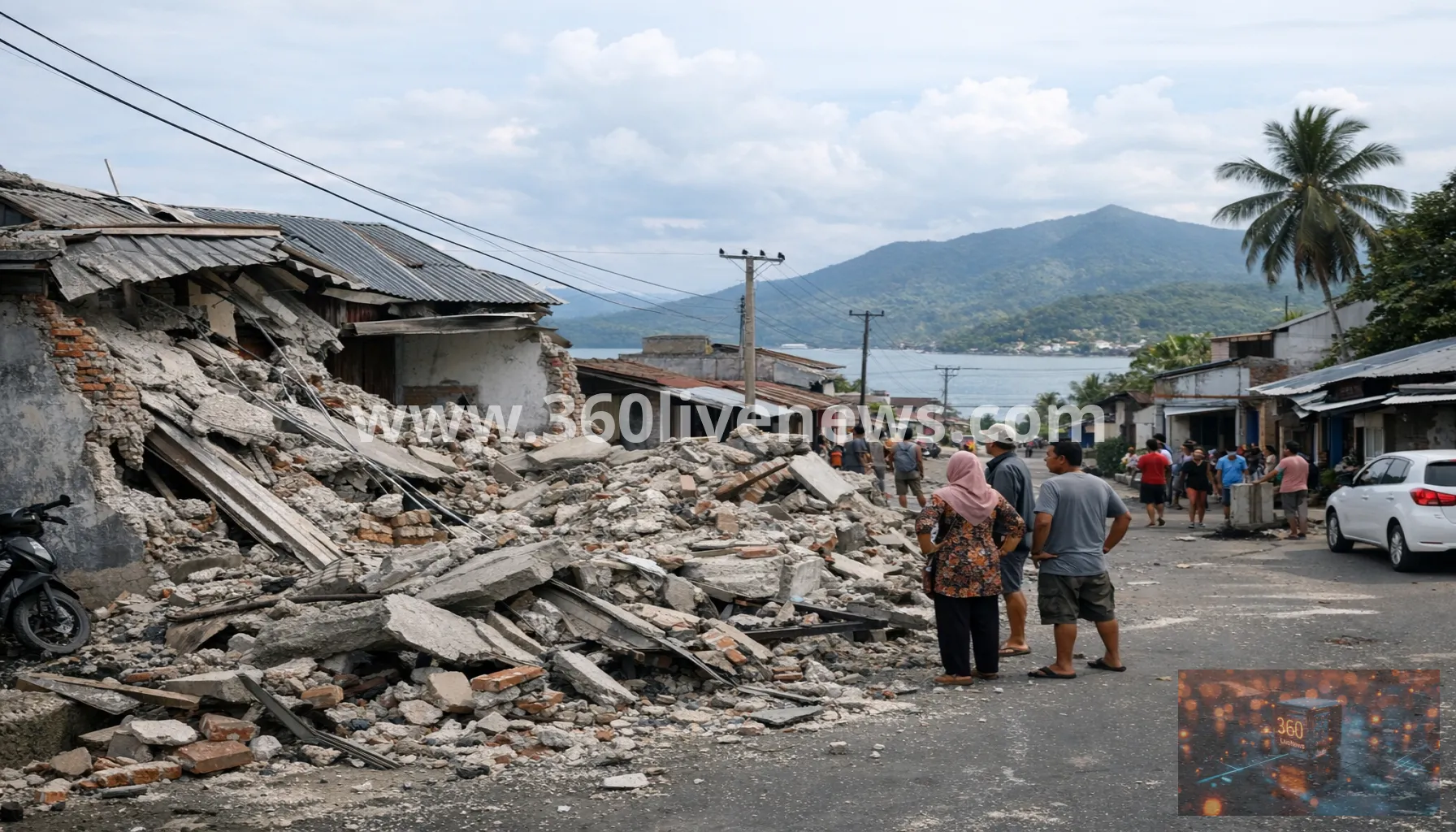 Magnitude 6.2 earthquake strikes off eastern Indonesia, with no tsunami threat reported