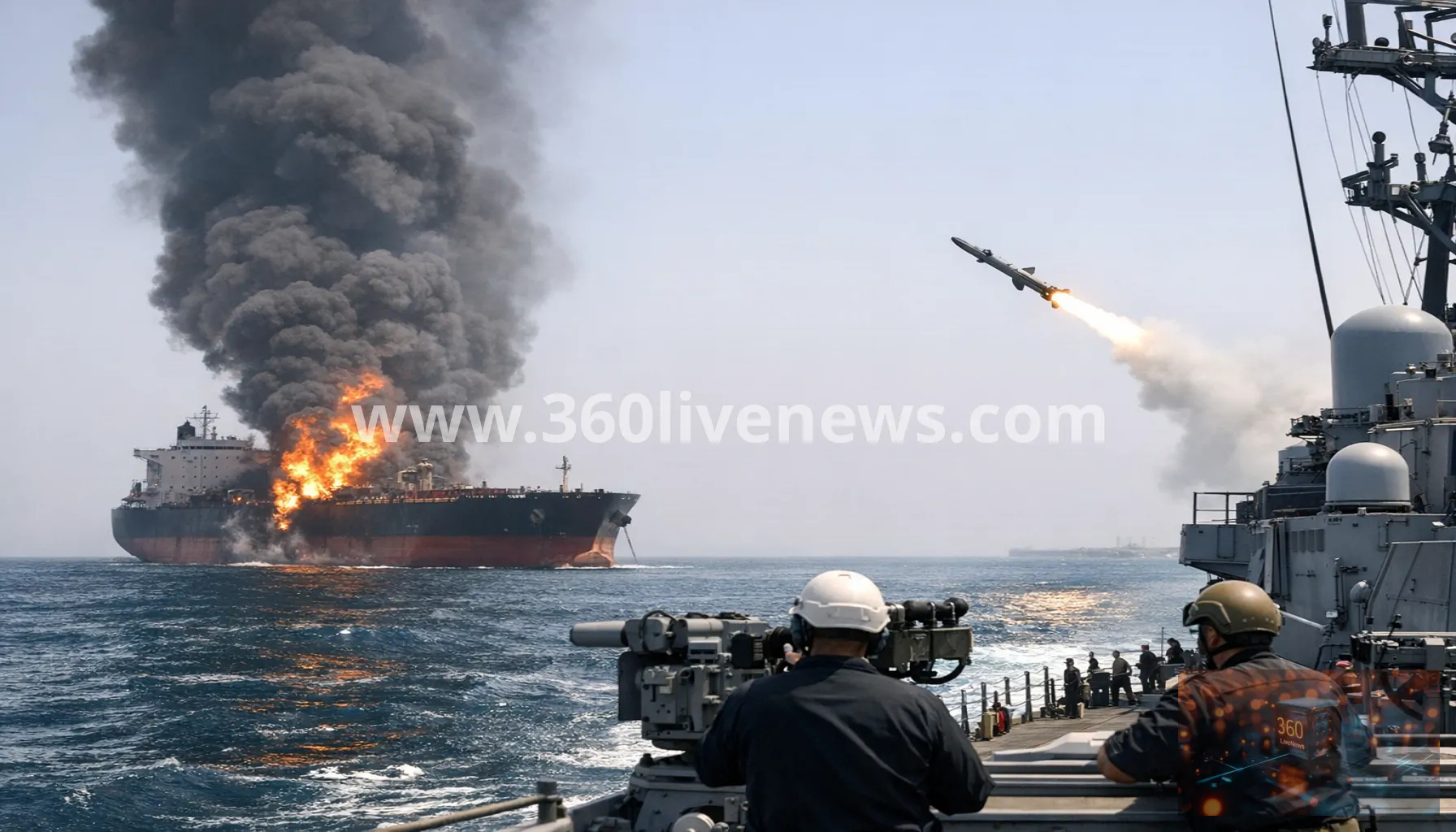 US and Iran enter fifth day of strikes as Washington reimposes blockade