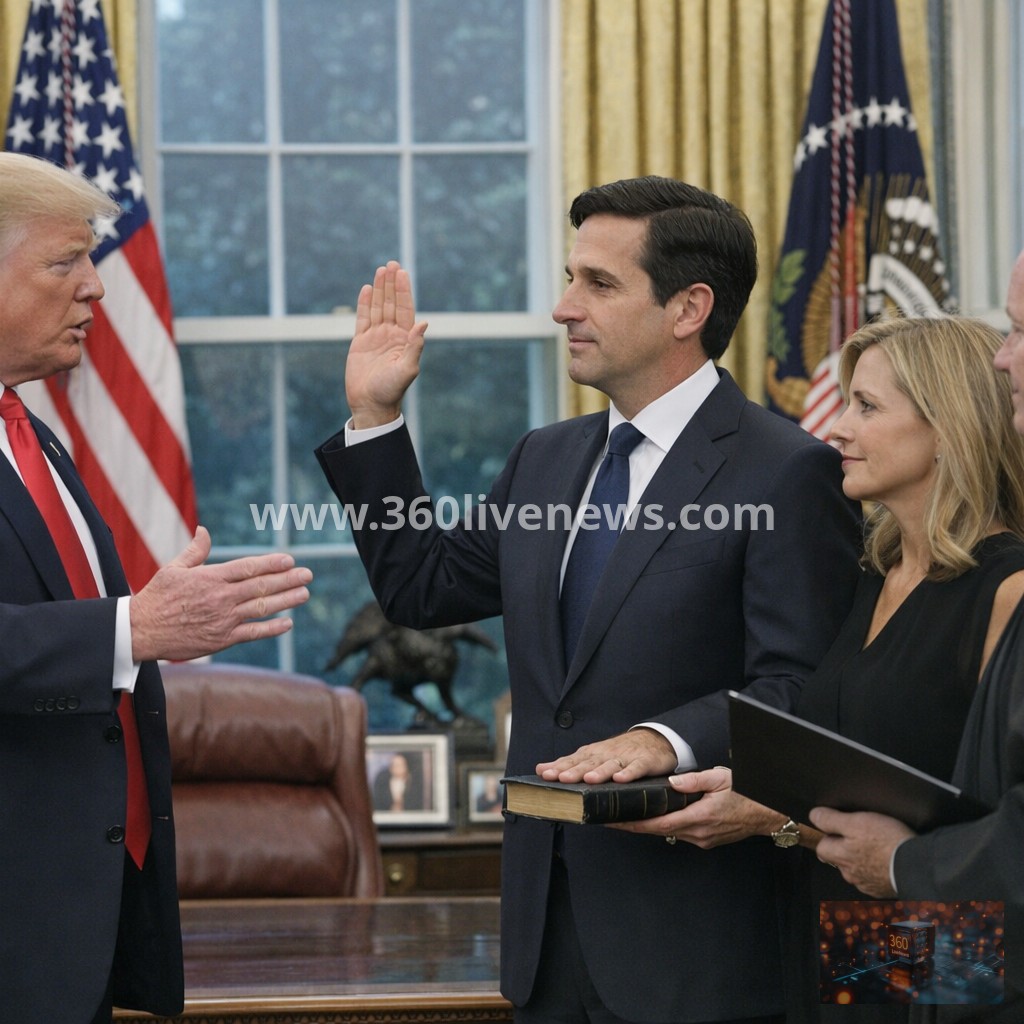 Trump urges Kevin Warsh to keep Federal Reserve 'totally independent' at White House swearing-in