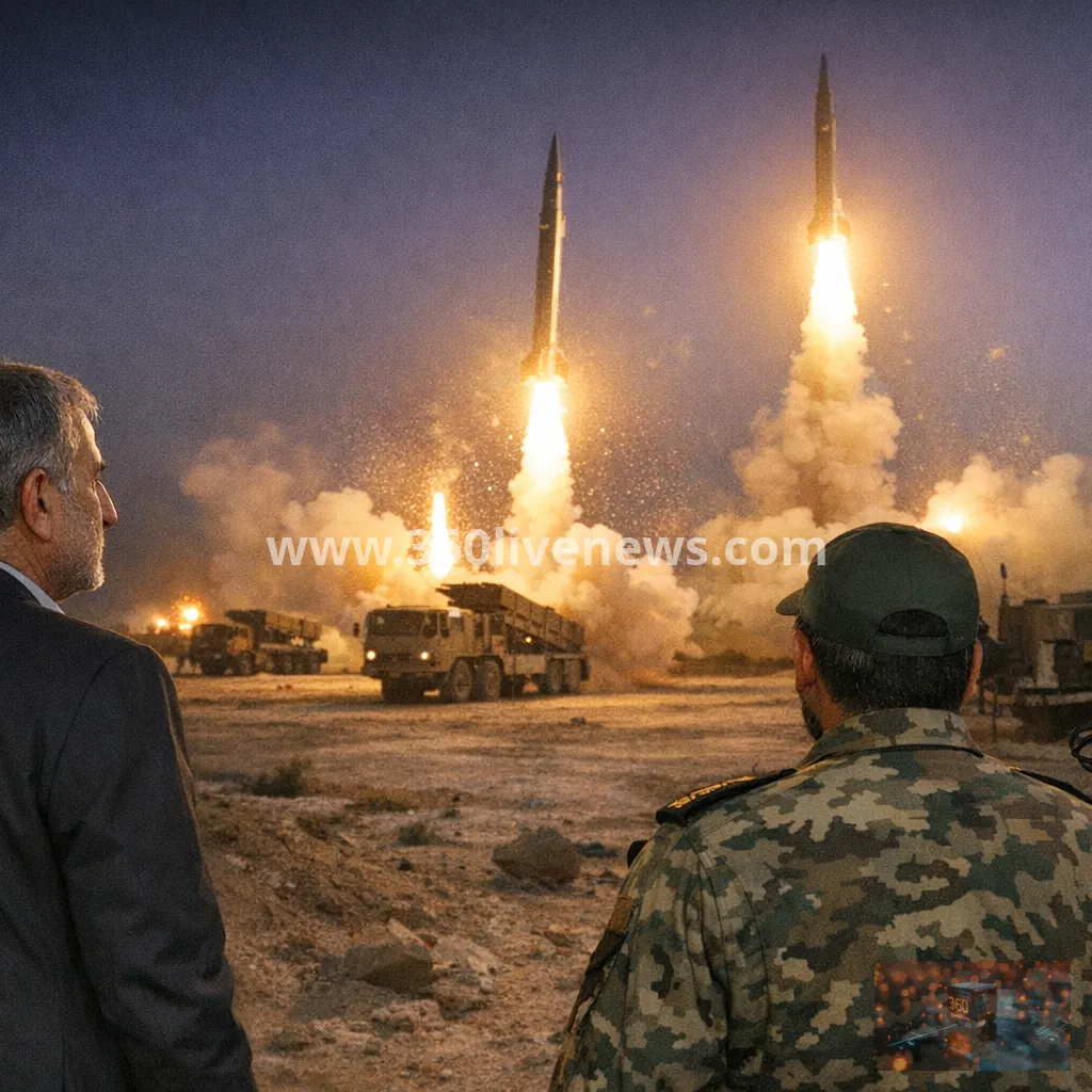 US intercepts Iranian missiles and expands strikes in Iraq as tensions rise