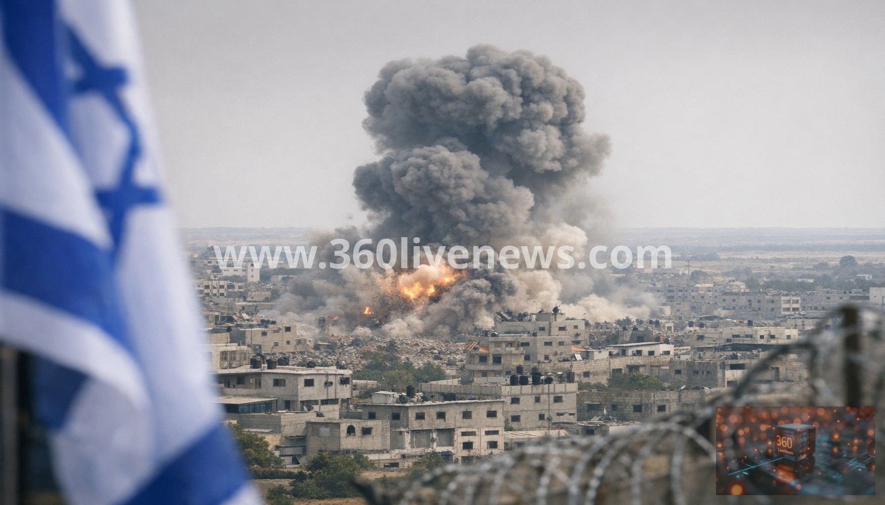 Israeli strike hits central Gaza camps despite ceasefire agreement