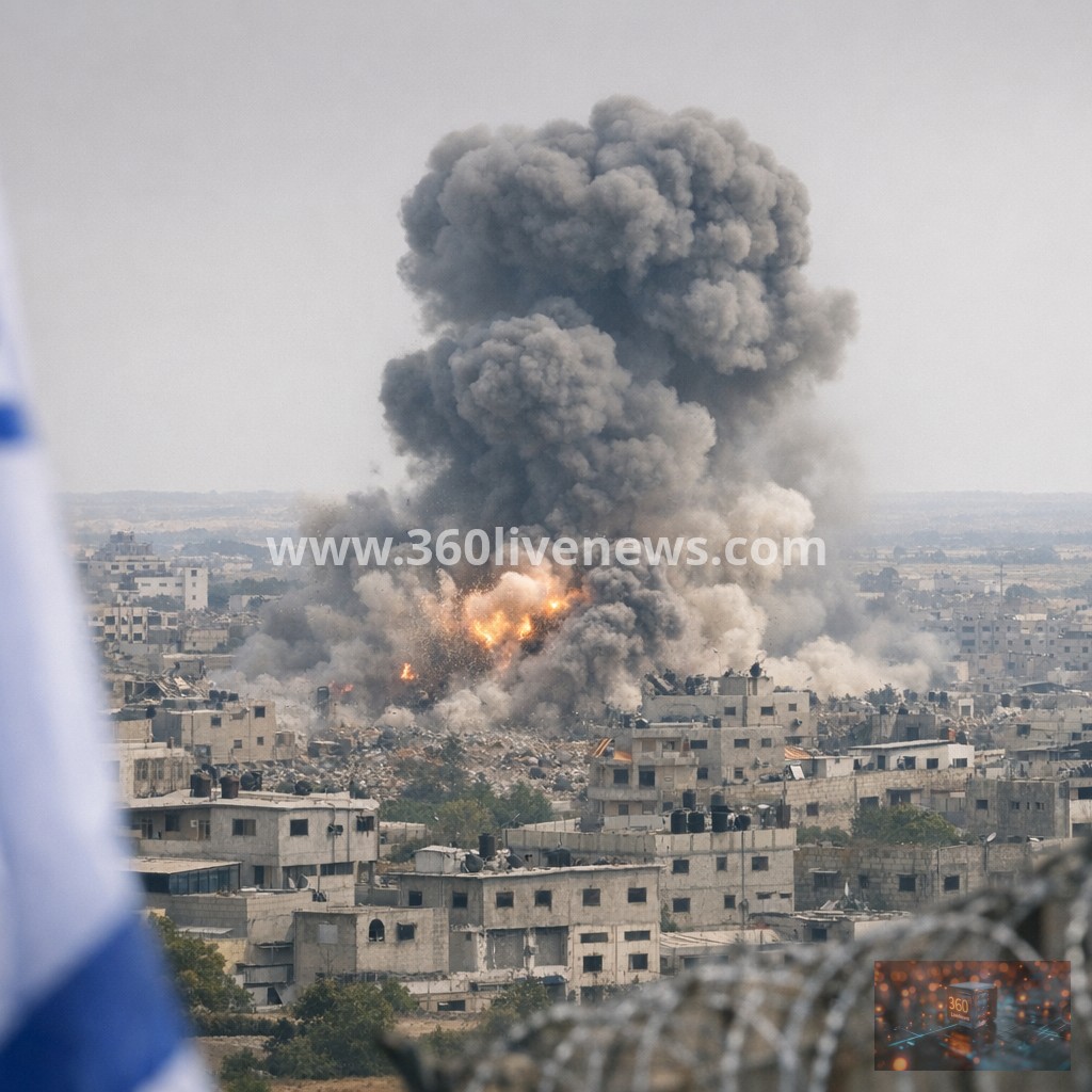 Israeli strike hits central Gaza camps despite ceasefire agreement