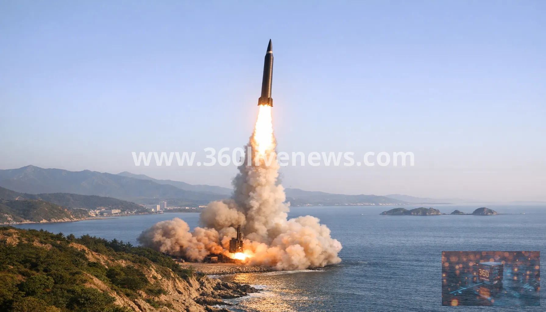 North Korea launches ballistic missile ahead of US-South Korea drills