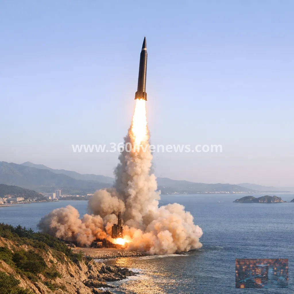North Korea launches ballistic missile ahead of US-South Korea drills