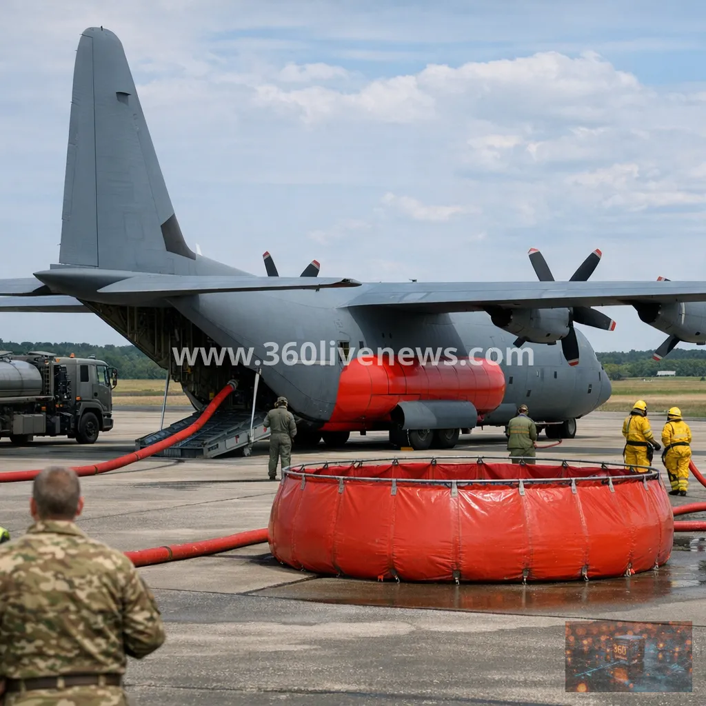 UK prepares military aircraft support for wildfire response amid record summer season