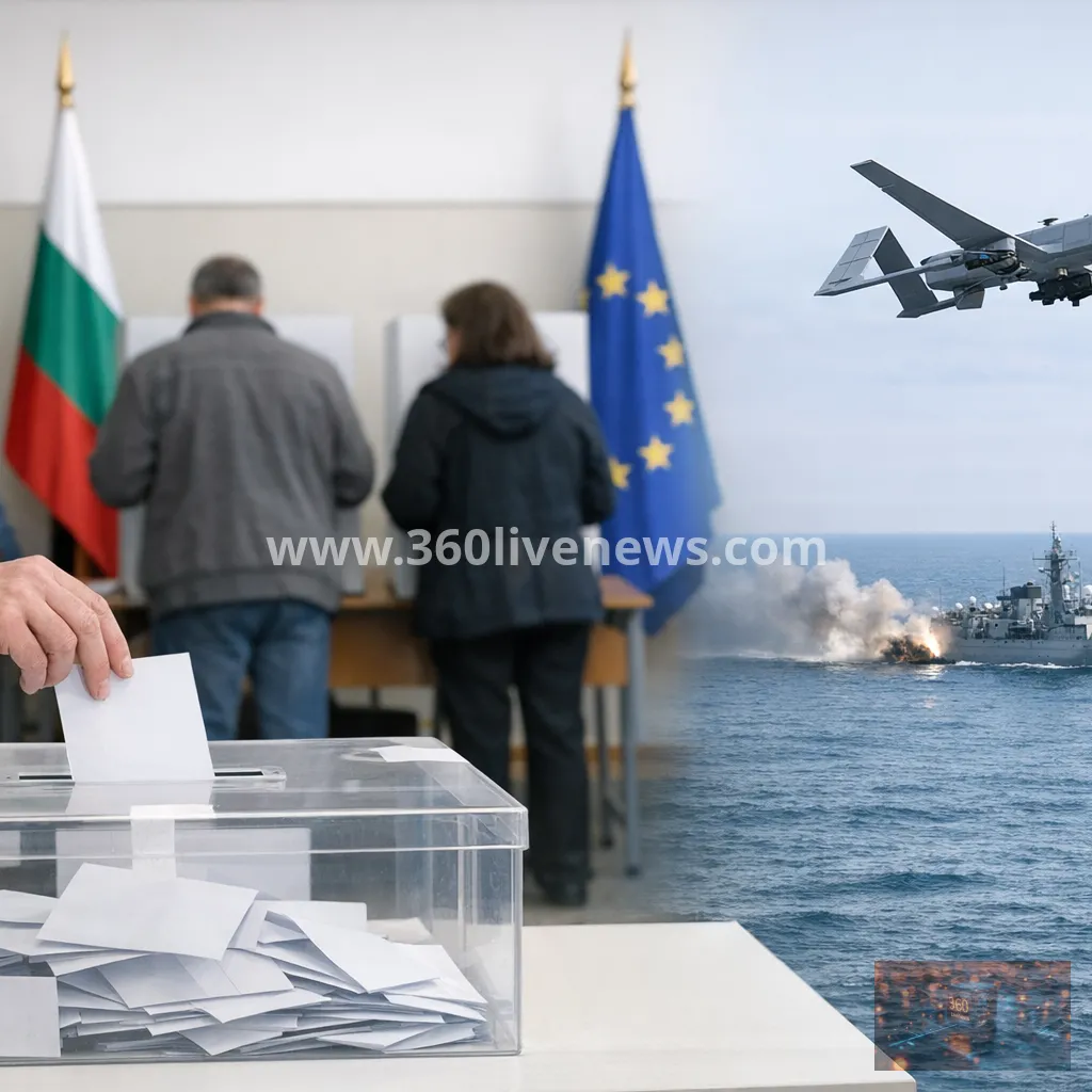 Bulgaria votes for president amid Black Sea drone strike fallout