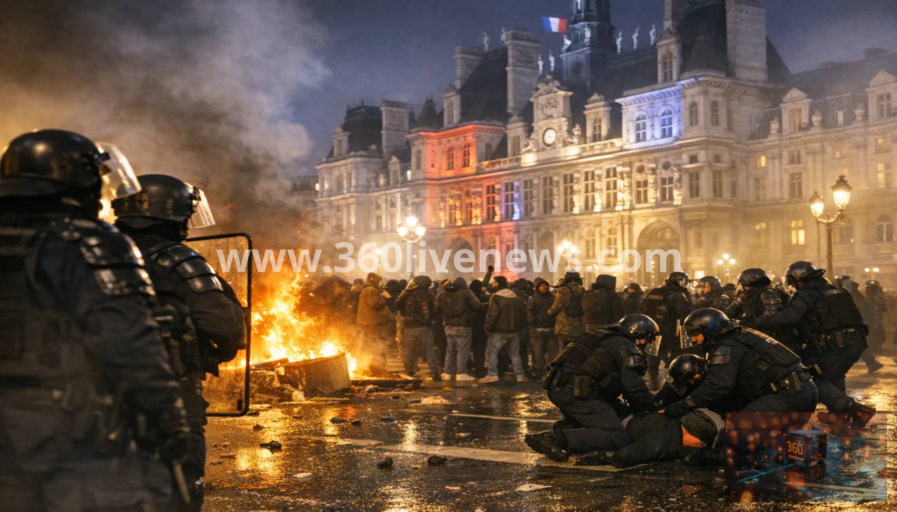 France sees nationwide protest clashes as police arrest nearly 1,000 people