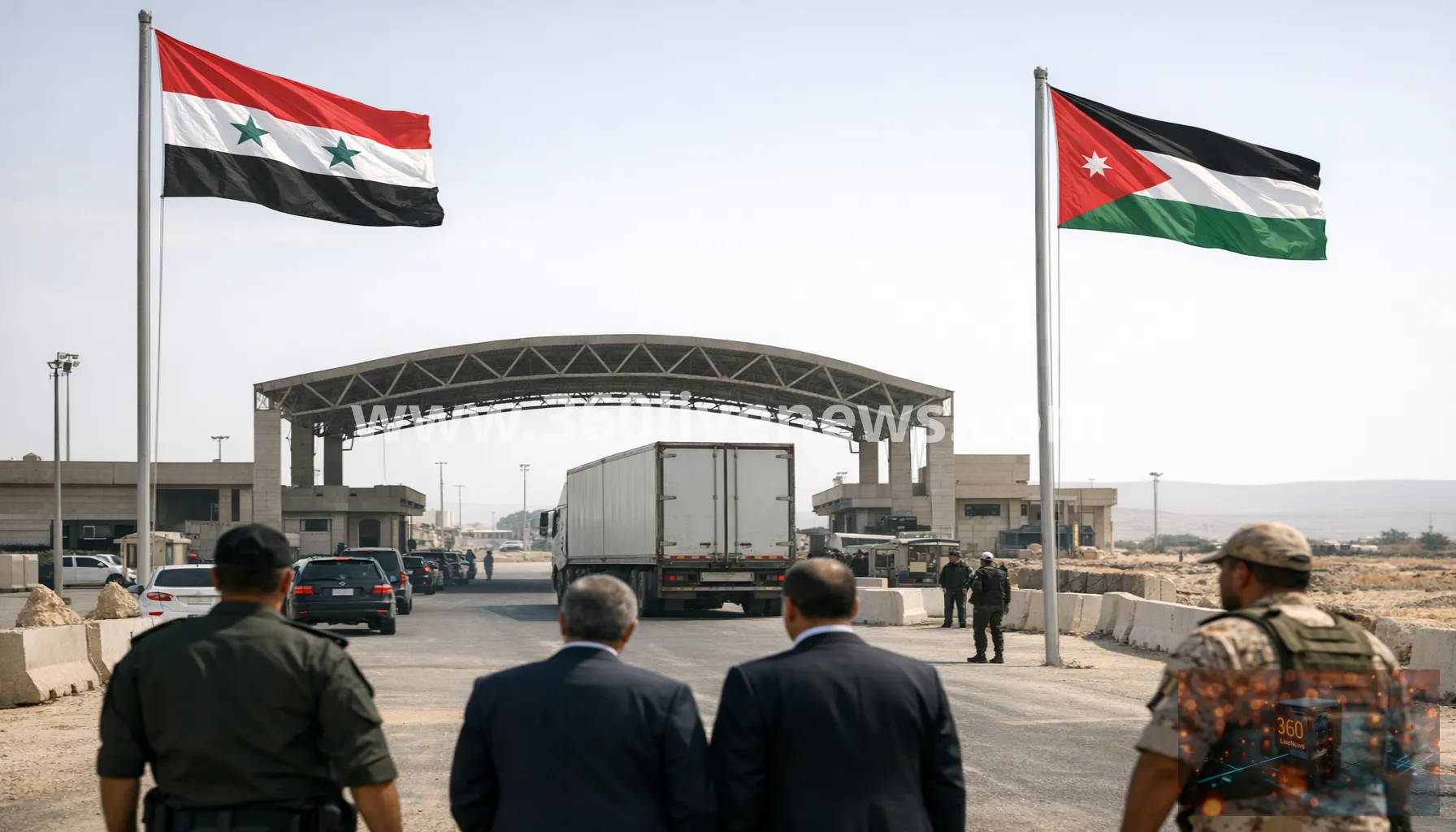 Syria and Jordan reopen Nassib border crossing amid probe into deadly airstrikes