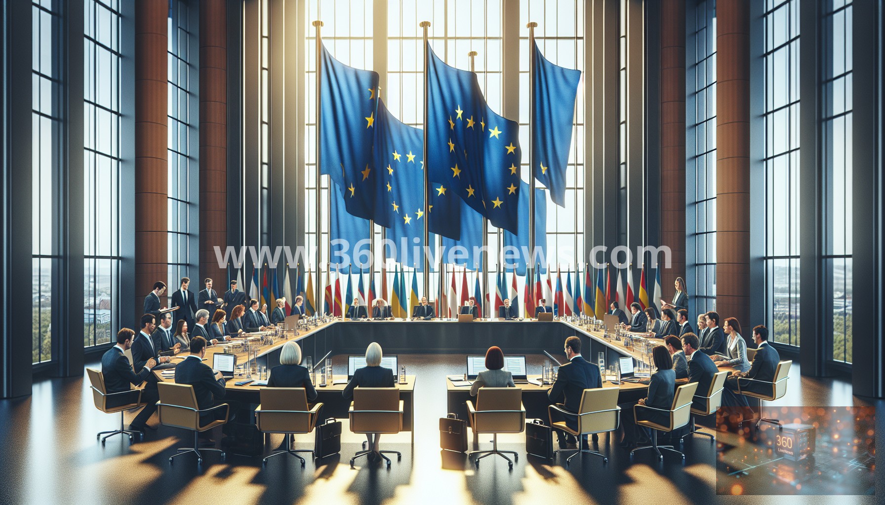 European Commission moves forward with €90 billion aid package for Ukraine despite Hungary's veto