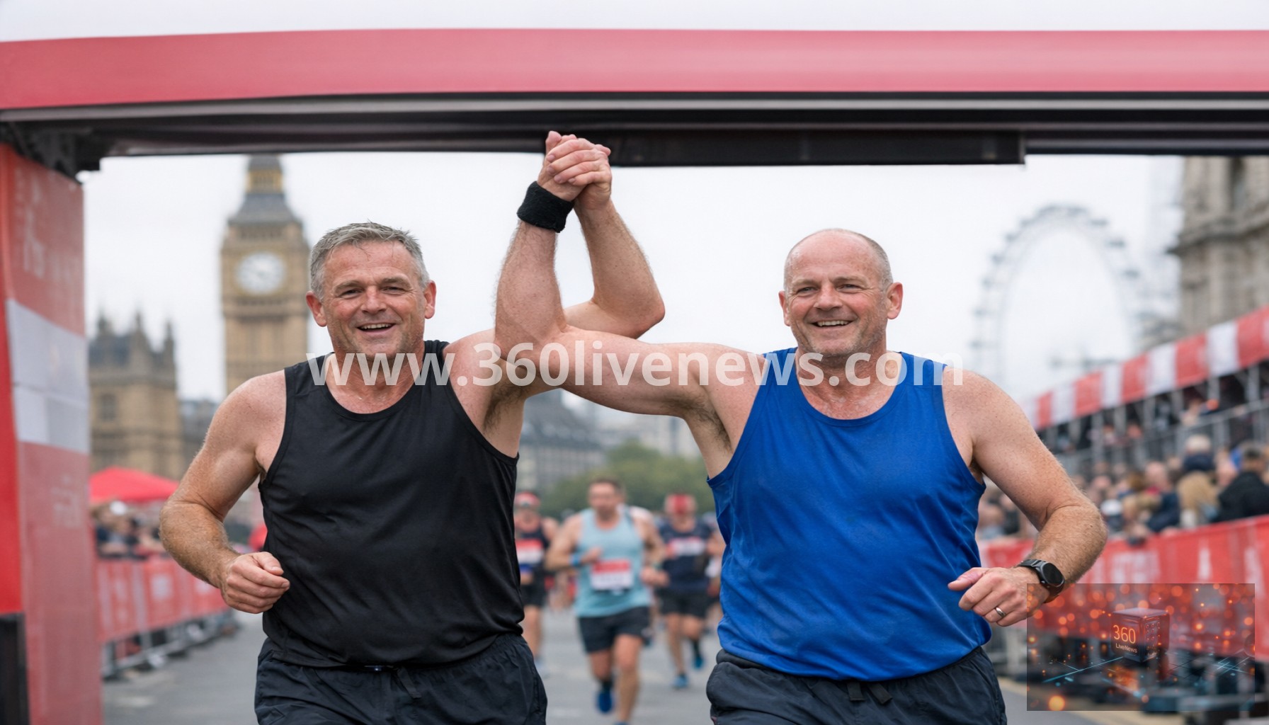 Fathers of Southport Attack Victims Complete London Marathon Together