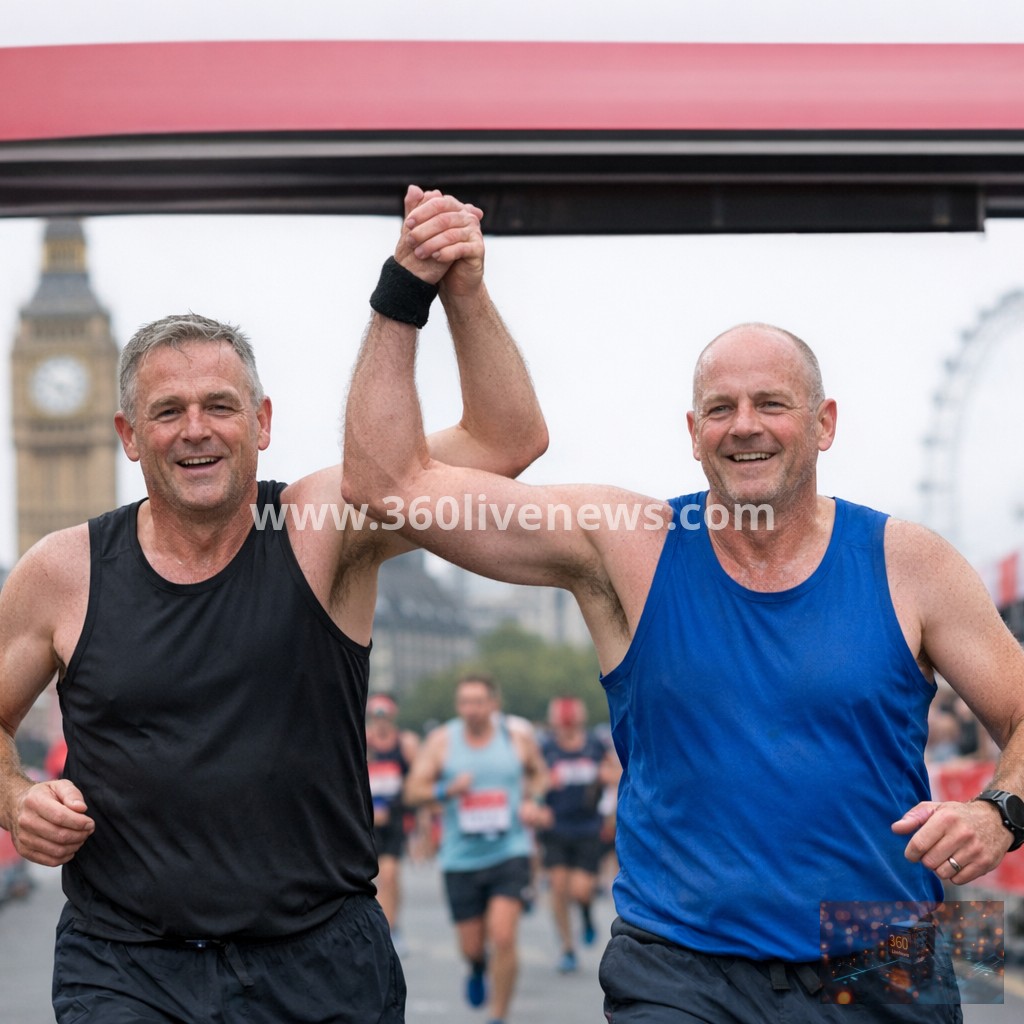 Fathers of Southport Attack Victims Complete London Marathon Together