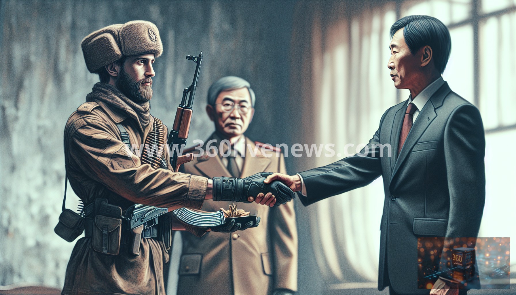 Belarus and North Korea strengthen ties with friendship treaty and firearm gift exchange between leaders