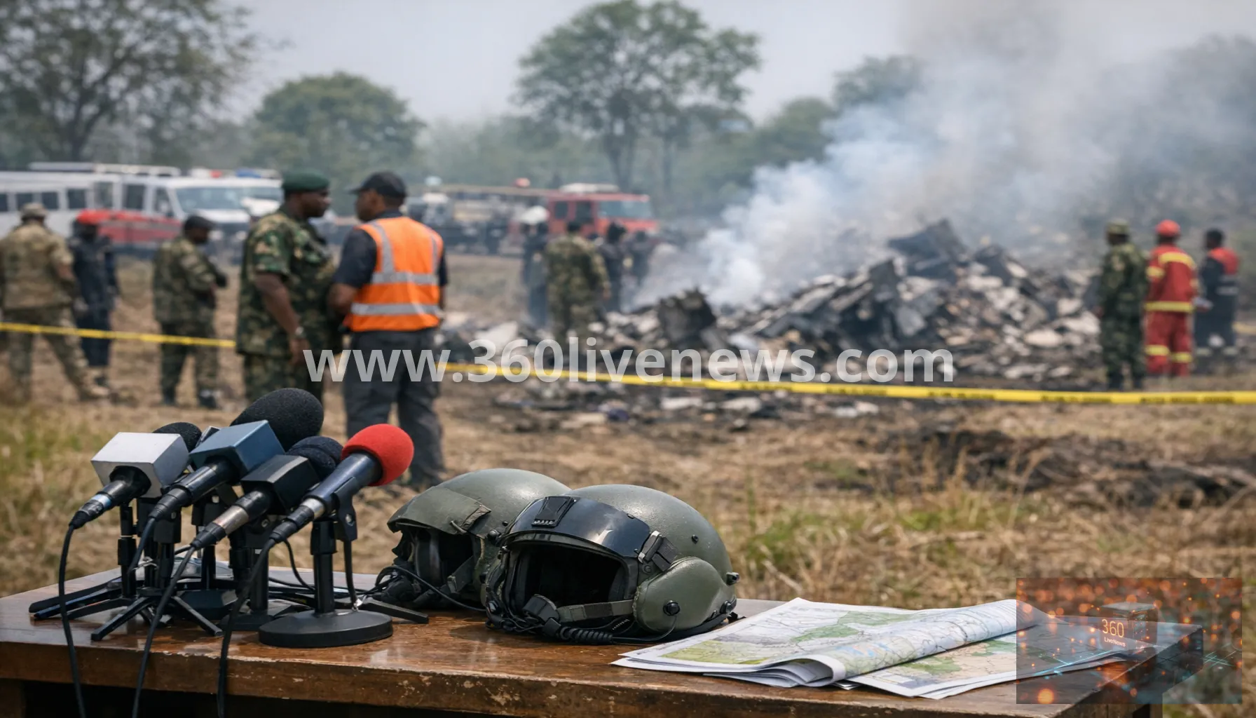 Nigerian Air Force aircraft crashes in Ondo State with 32 aboard