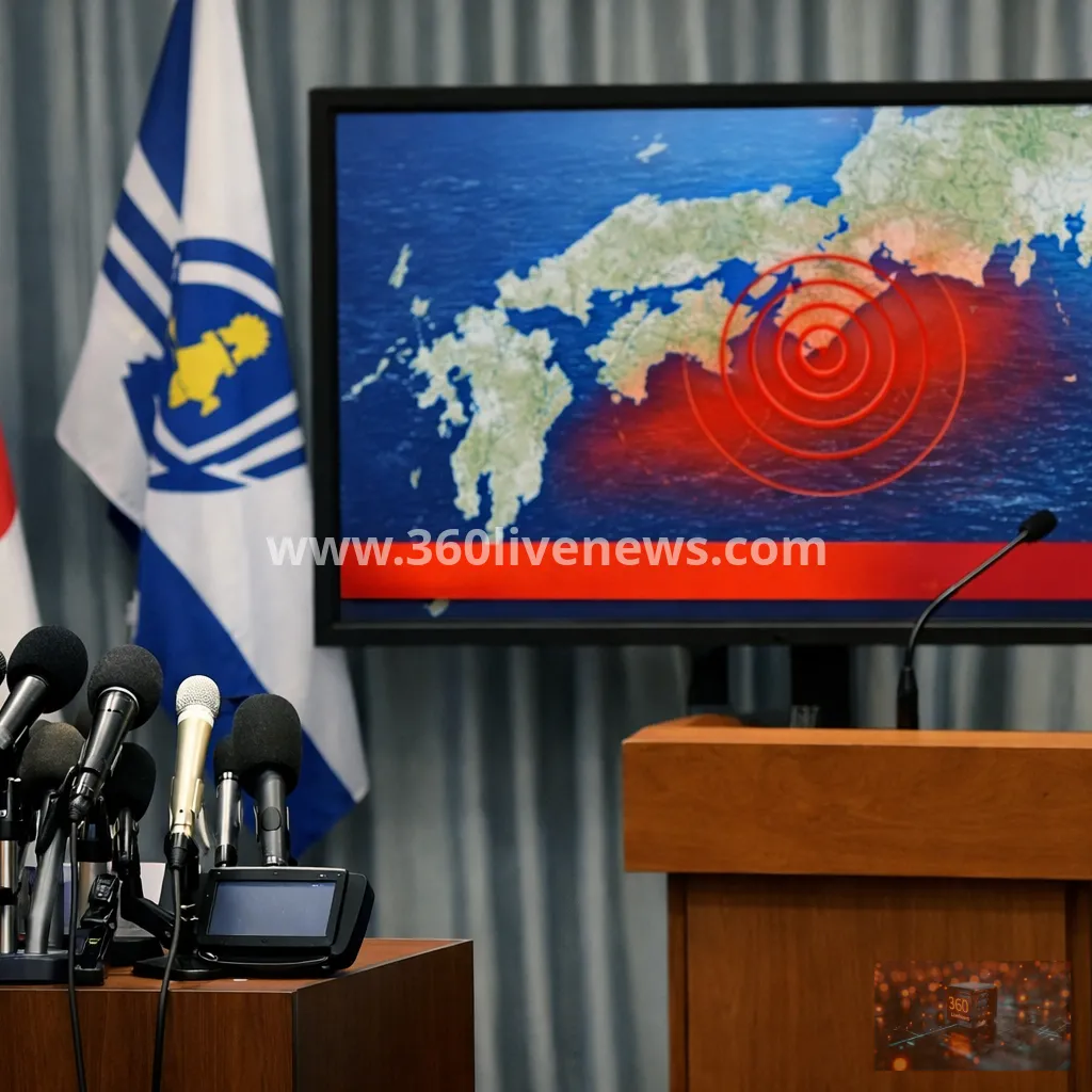Tsunami alert issued after powerful earthquake in southwest Japan