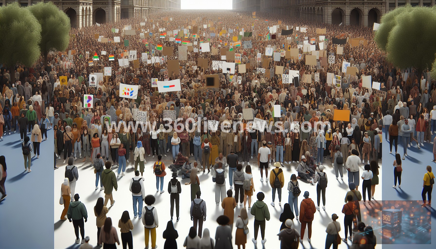 Millions Participate in Nationwide "No Kings" Protests Against President Trump's Policies