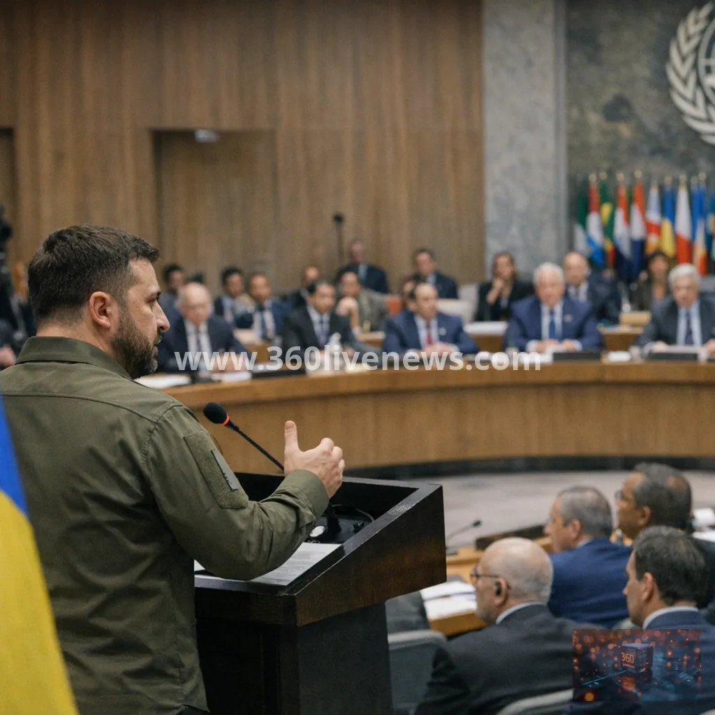 Zelensky tells UN Russia is using fighters from 47 countries in Ukraine war