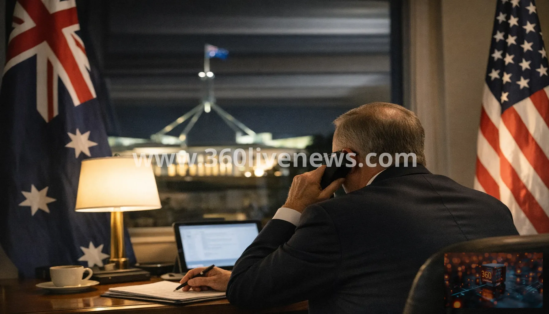 Albanese holds overnight phone call with Trump ahead of morning press conference