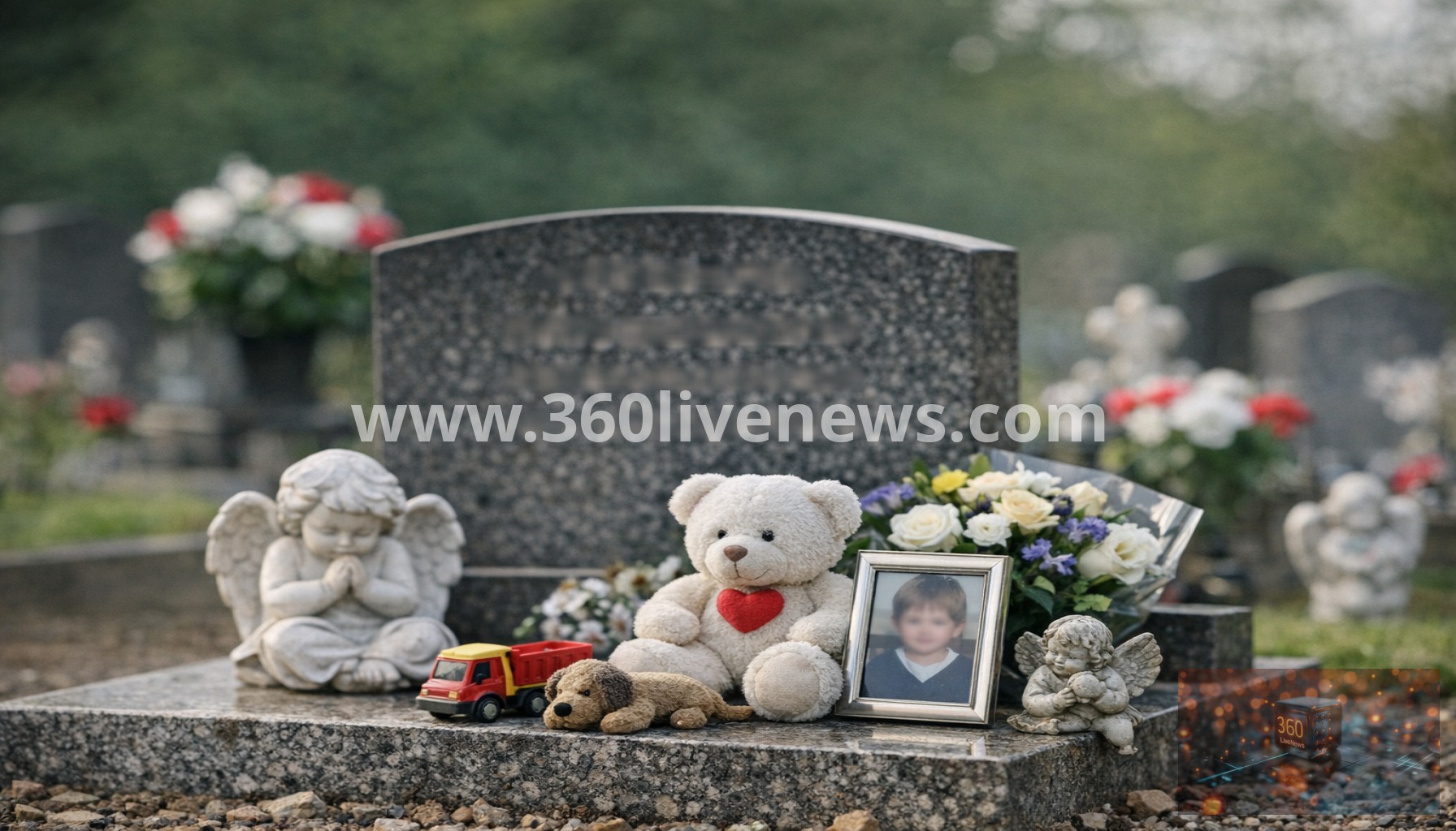 Family of murdered toddler James Bulger recover items from vandalised grave
