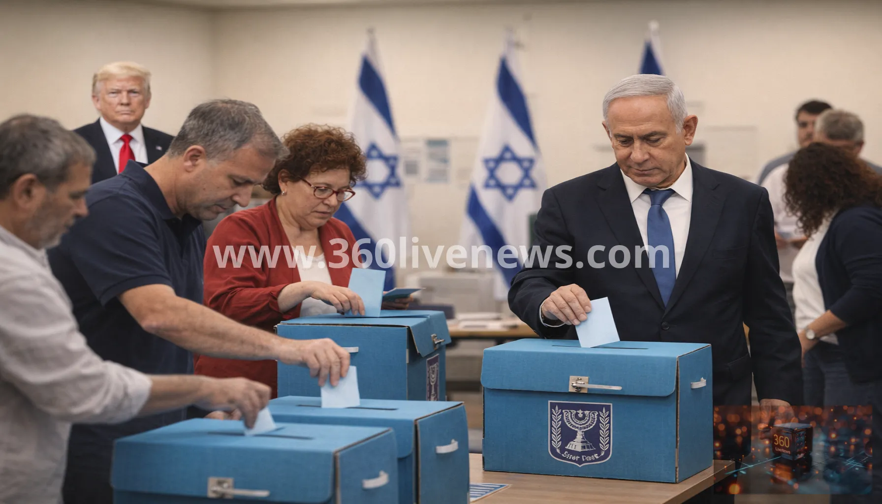 Israel votes in first general election since Gaza war began as Netanyahu faces tight race