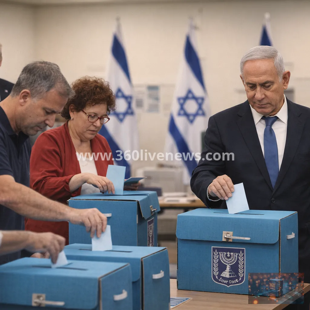 Israel votes in first general election since Gaza war began as Netanyahu faces tight race