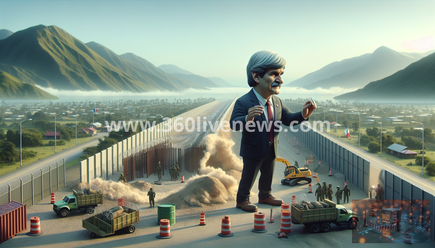 Chilean President Kast launches border barrier project to enhance security against illegal immigration from Peru