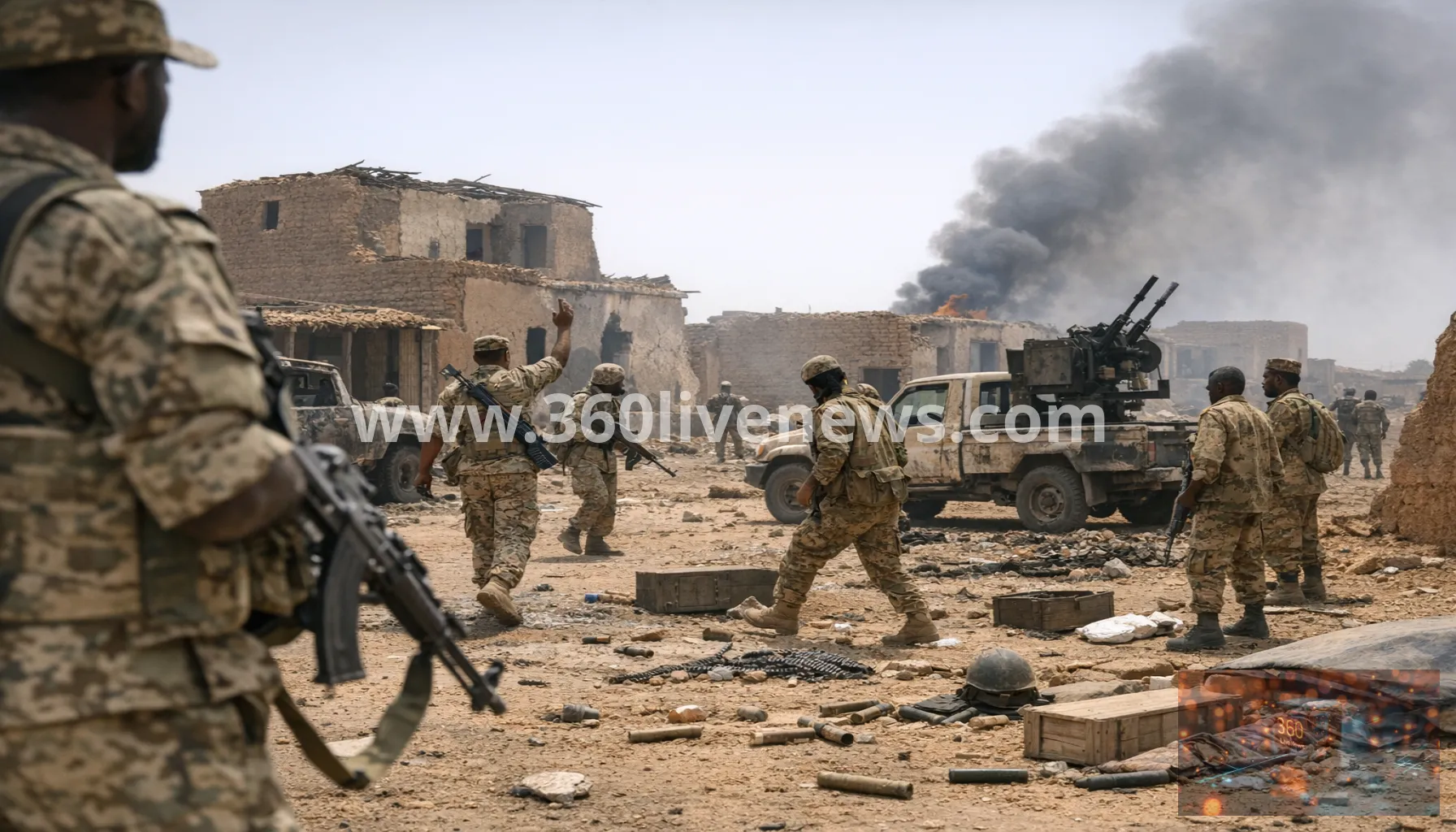Sudan army says it captured RSF stronghold in North Kordofan as fighting shifts