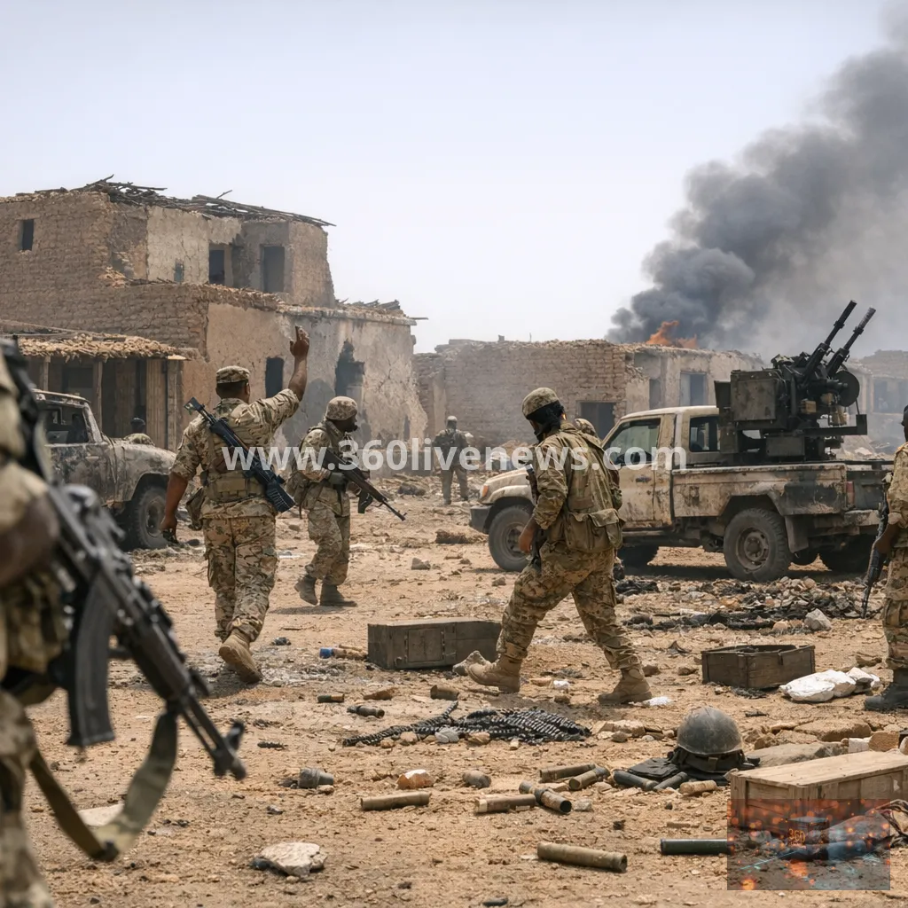 Sudan army says it captured RSF stronghold in North Kordofan as fighting shifts