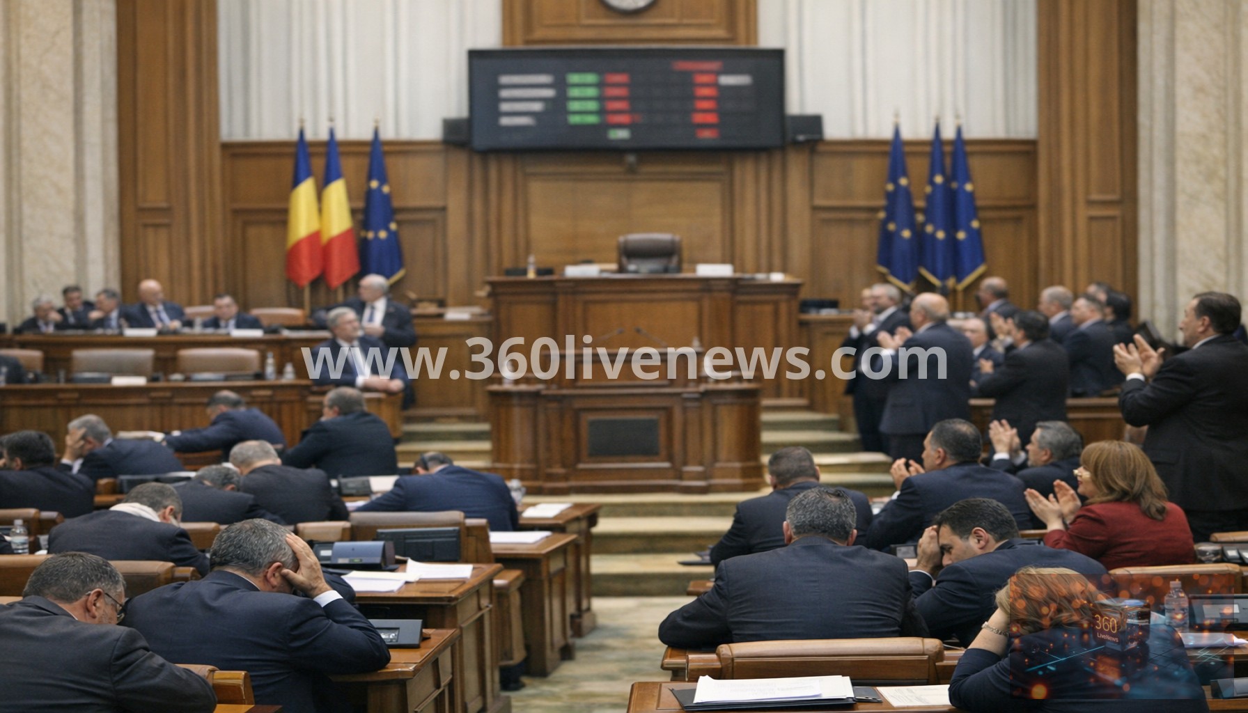 Romania government toppled in no-confidence vote