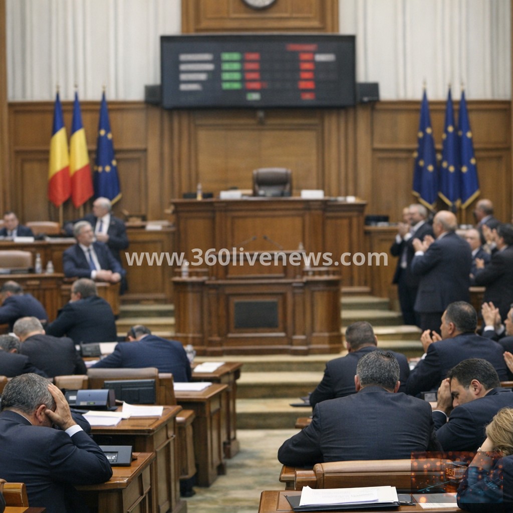 Romania government toppled in no-confidence vote