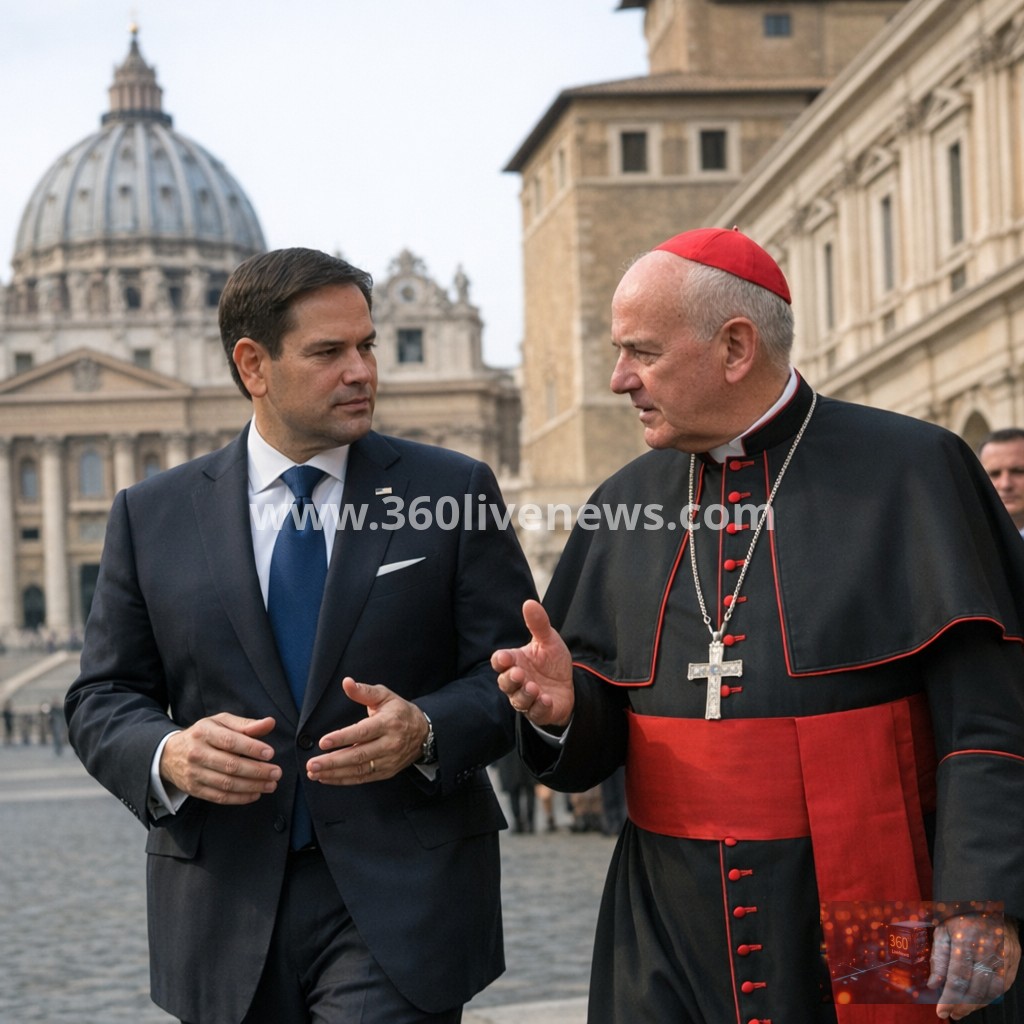 Rubio meets Pope Leo at Vatican amid Trump criticism