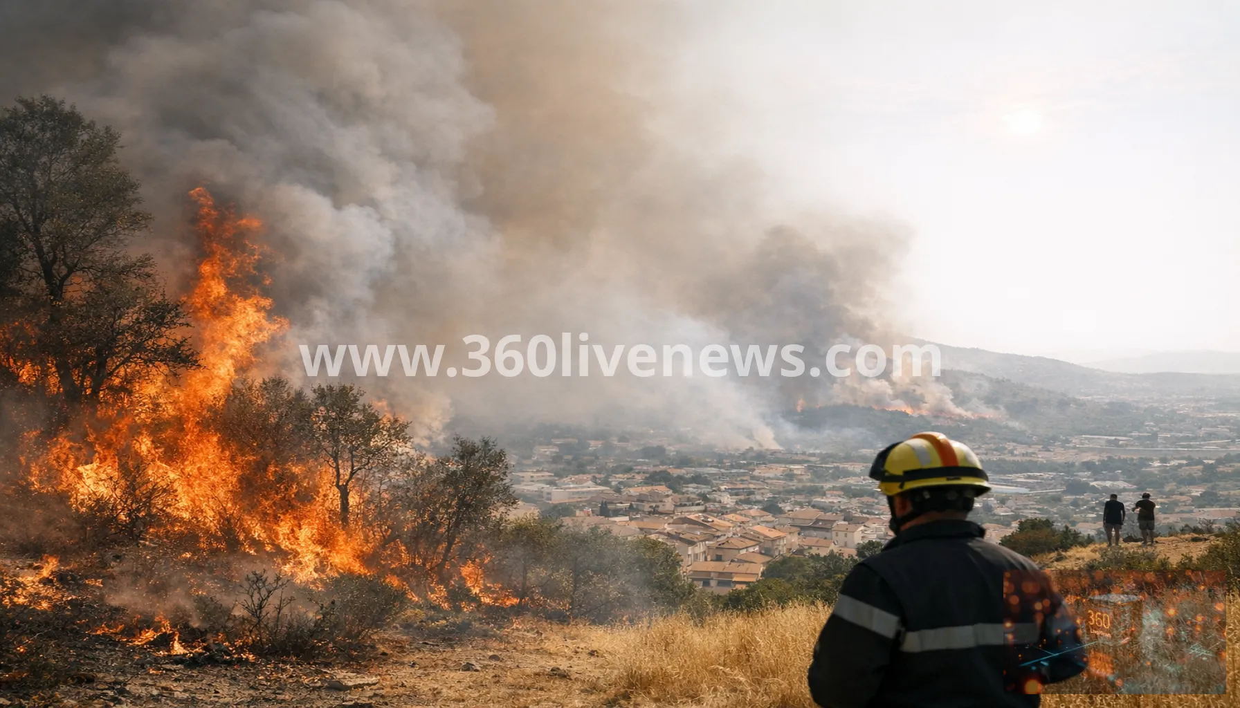 Western Europe heat wave breaks June-July temperature record as wildfire risk rises