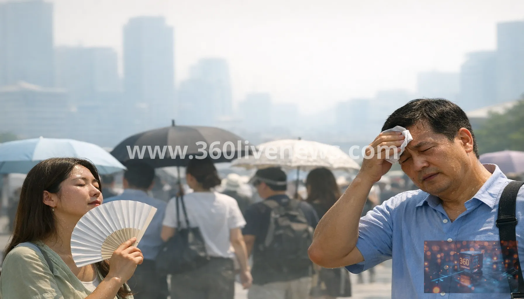 South Korea records hottest day on record amid severe heatwave