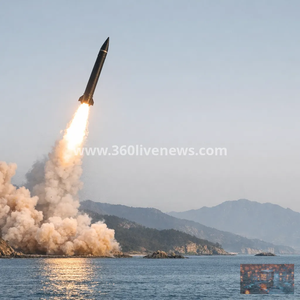 North Korea launches suspected ballistic missile toward Sea of Japan as regional alert rises