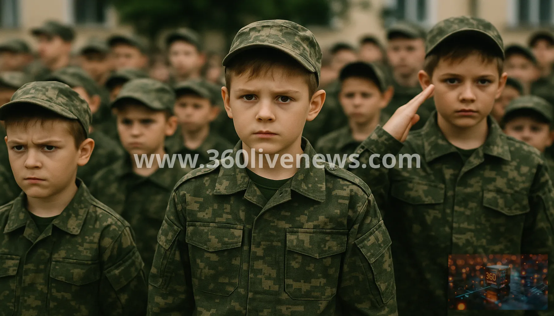 OSCE report says Russia is indoctrinating and militarising Ukrainian children