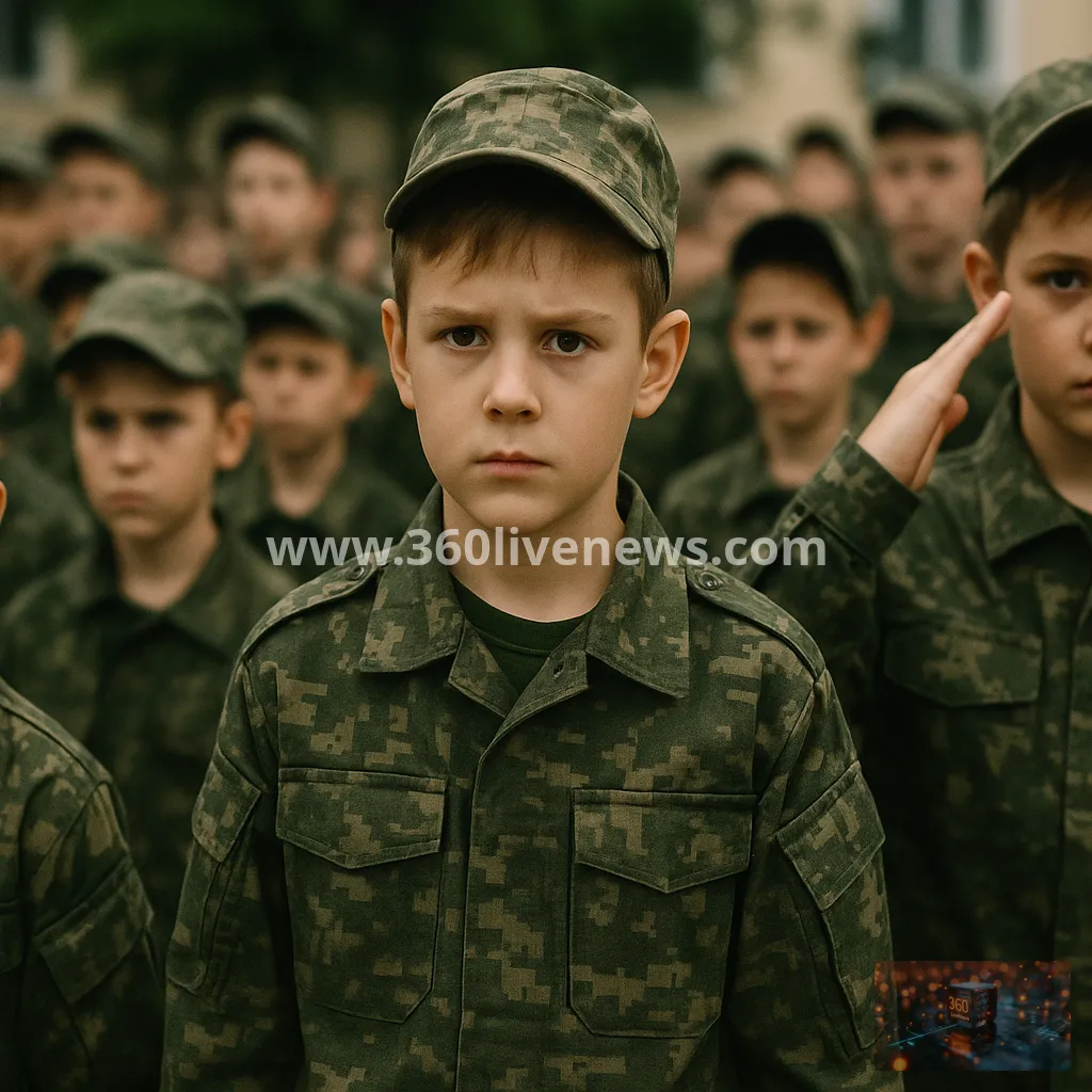 OSCE report says Russia is indoctrinating and militarising Ukrainian children