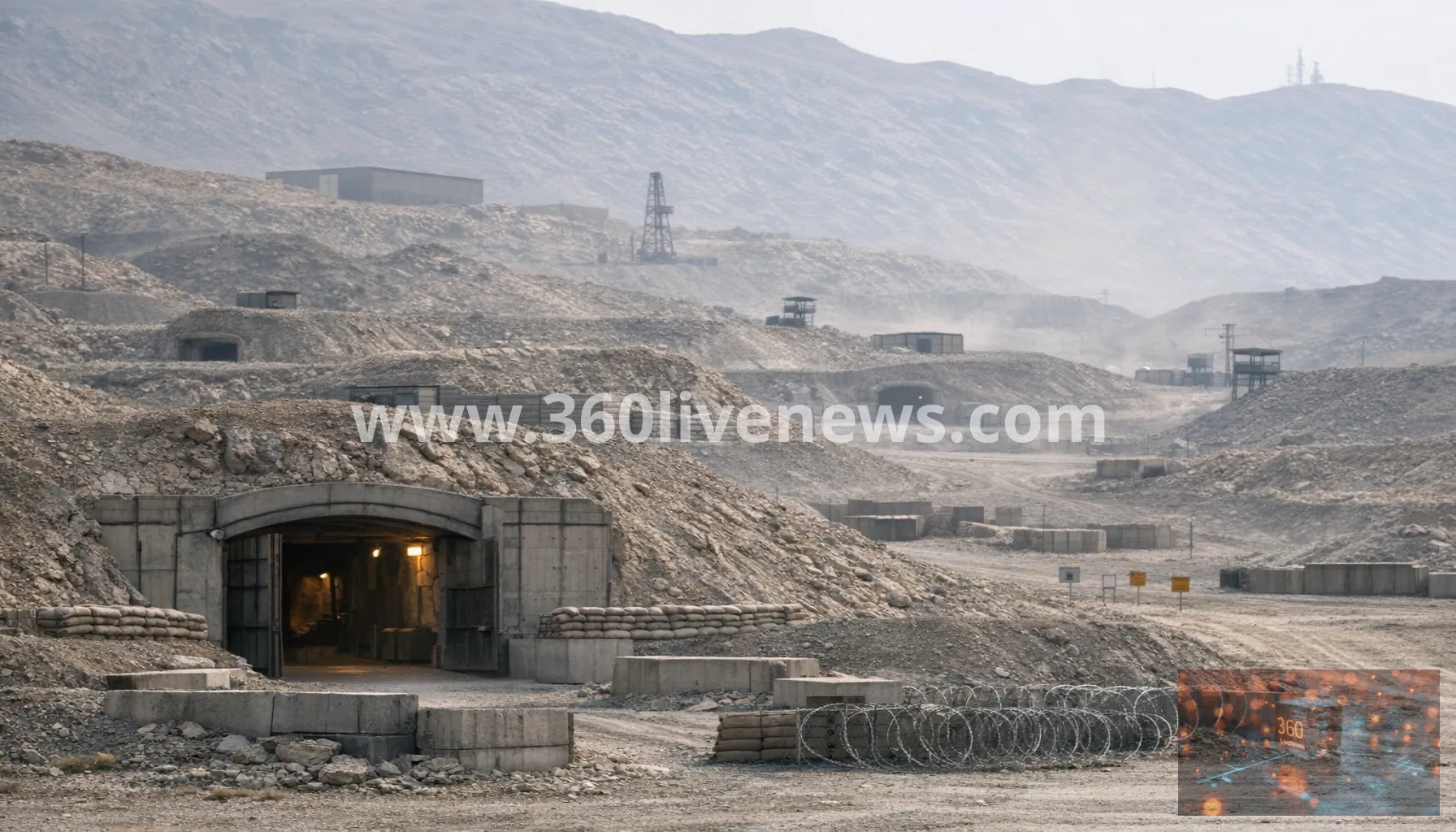 Iran reportedly fortifies uranium stockpile sites with collapsed tunnels and mines