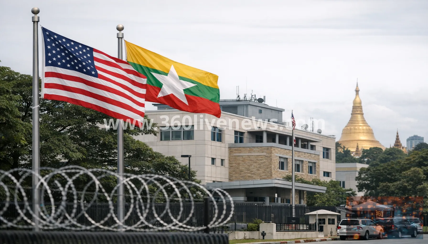 US diplomat found dead in Yangon as Myanmar police reportedly probe possible murder