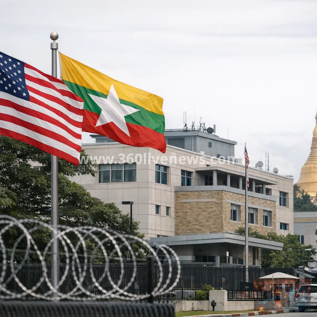 US diplomat found dead in Yangon as Myanmar police reportedly probe possible murder