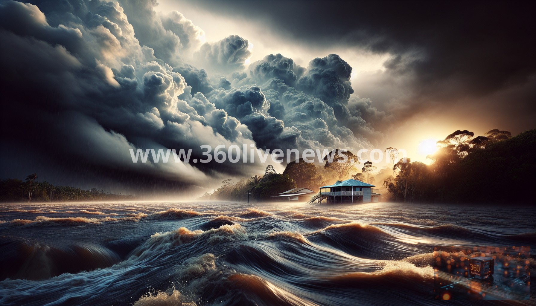 Tropical low 29U brings heavy rainfall and increased flood risks to Queensland communities