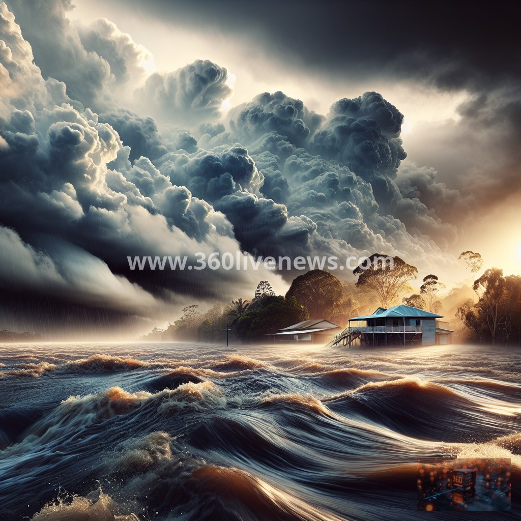 Tropical low 29U brings heavy rainfall and increased flood risks to Queensland communities