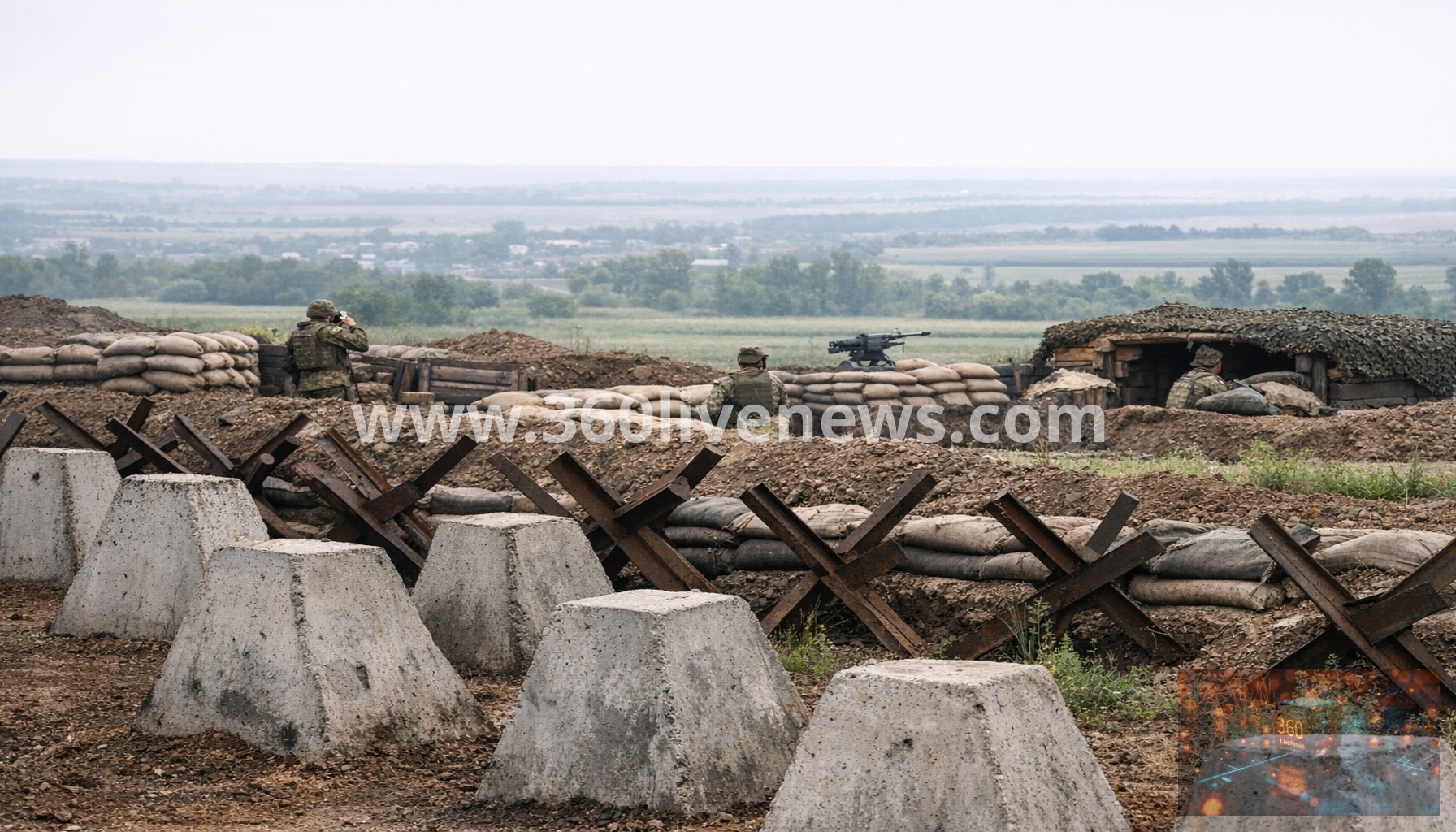 Ukraine Fortifications Slow Russian Offensive Amid Ongoing Conflict