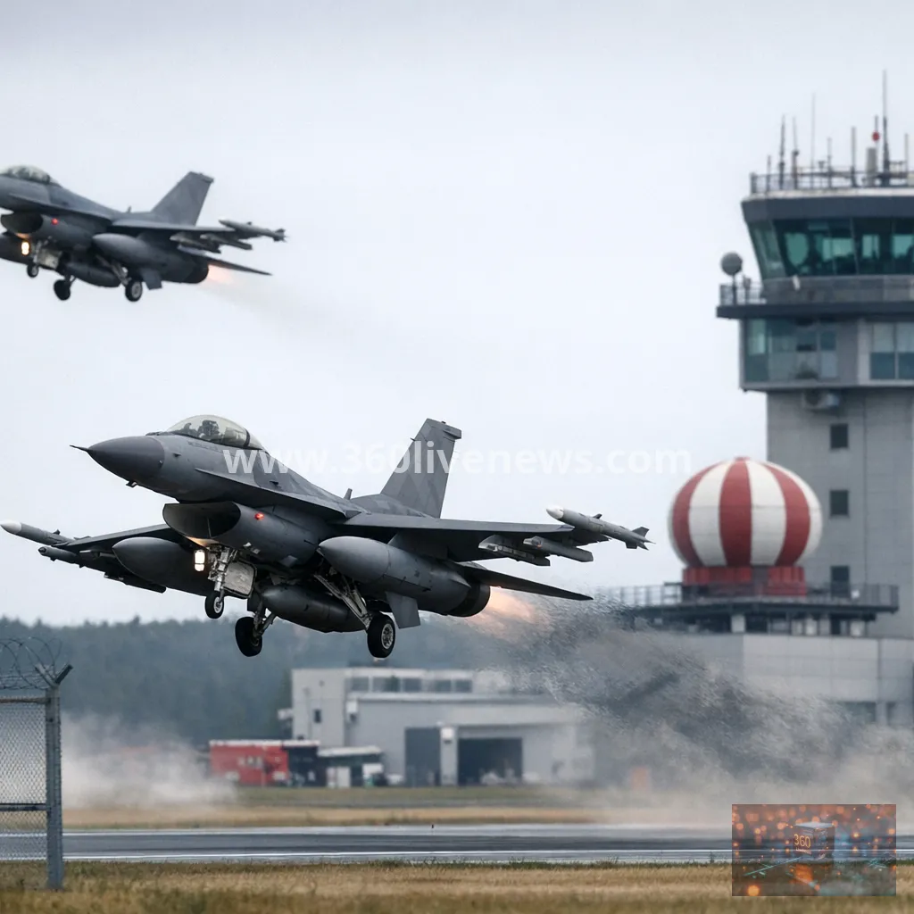 NATO fighters scrambled after red air warning over unidentified object near Kaunas airport