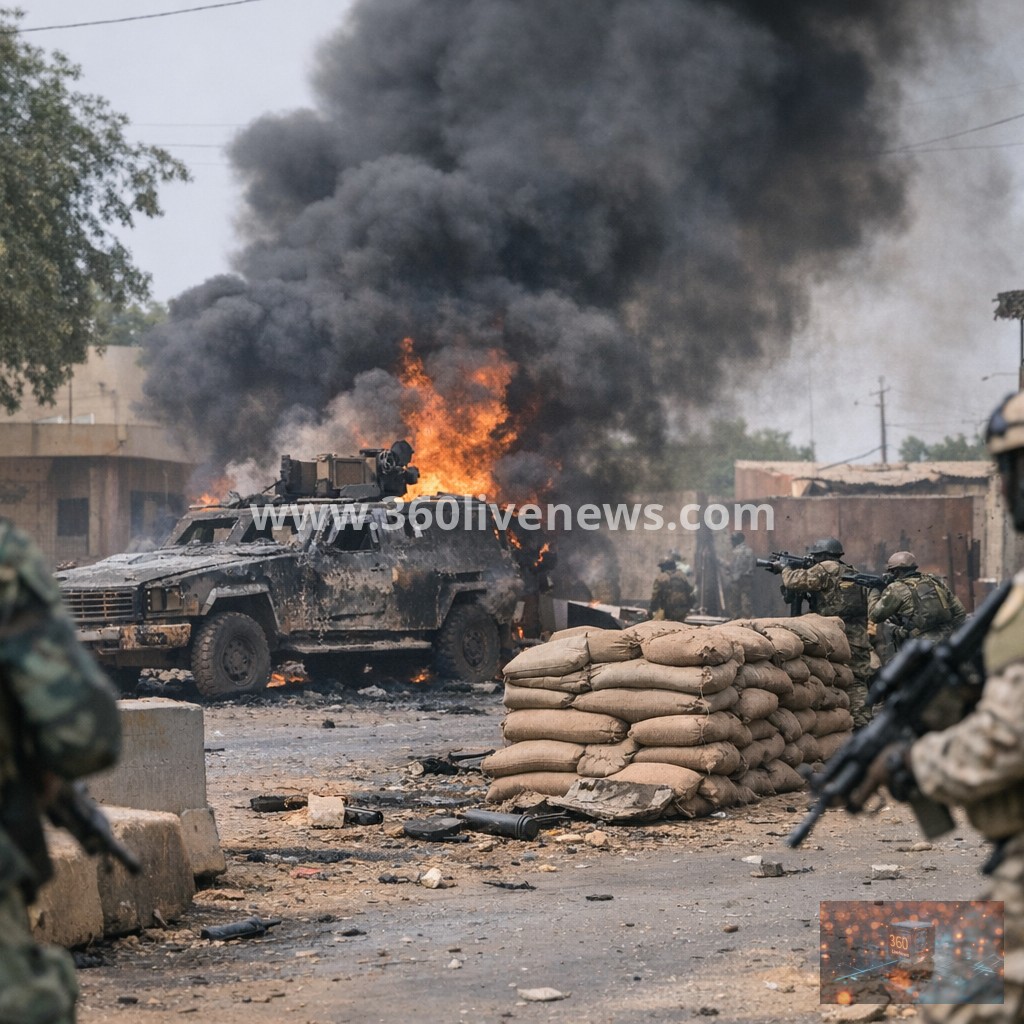 Coordinated militant attacks in Mali's capital and other locations