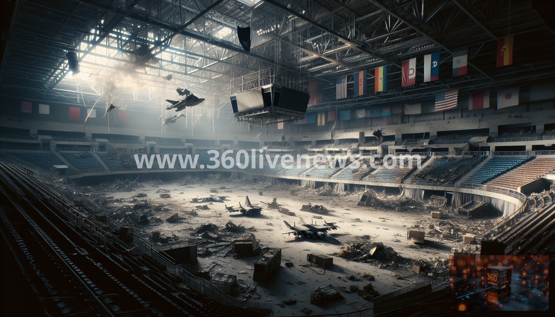 Airstrike Destroys Iran's Azadi Indoor Stadium Amid Ongoing Military Engagement Resulting in Over 1,000 Casualties