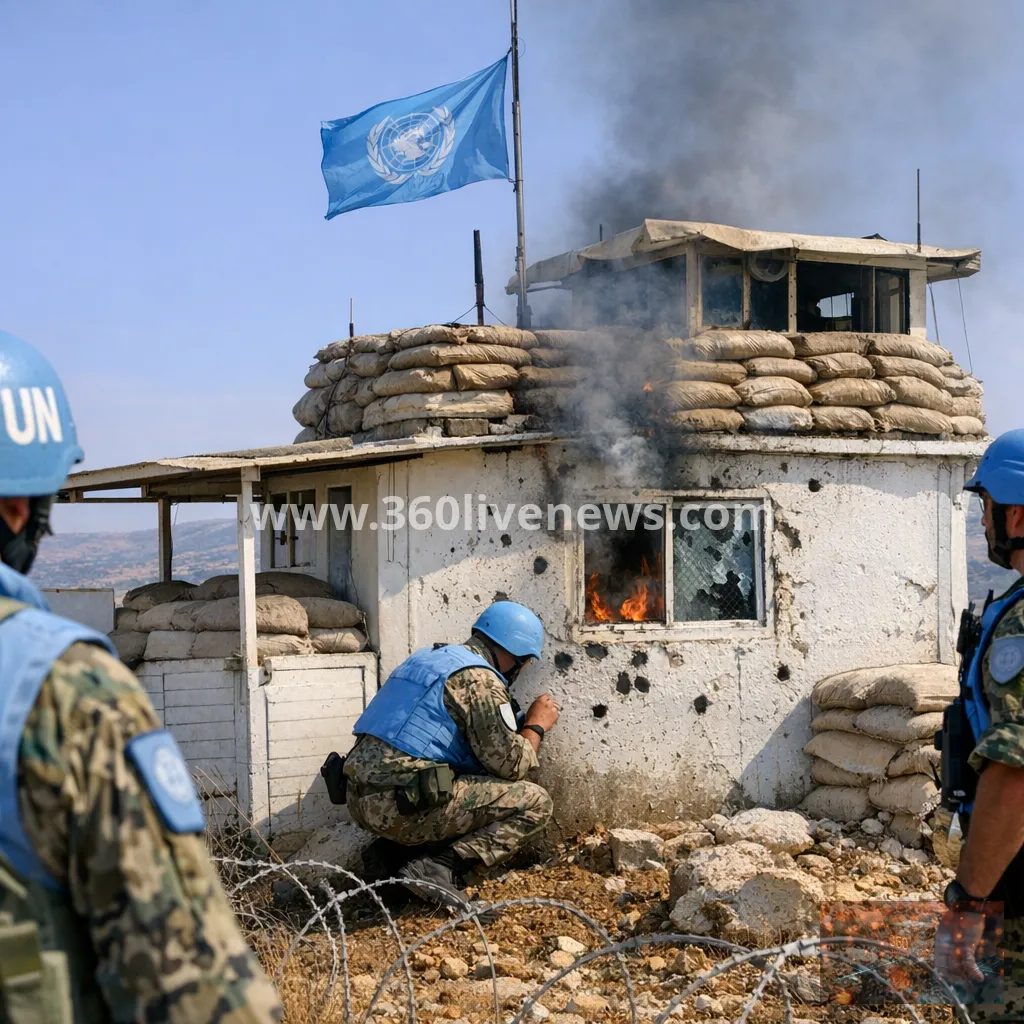 UNIFIL says small arms fire hit border post near Kfar Shouba
