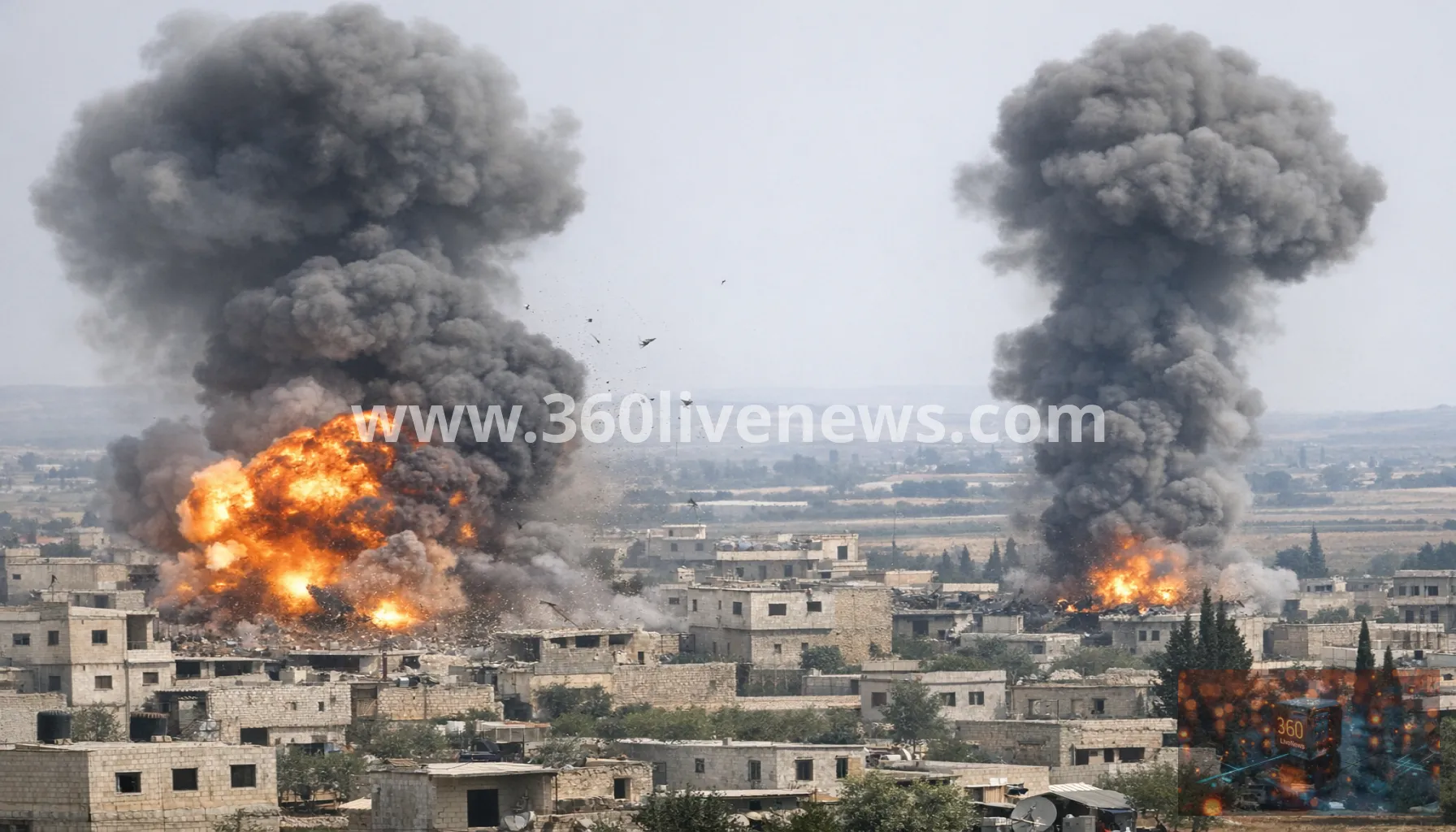 Two killed as ammunition-laden vehicle explodes in Syria's Idlib countryside