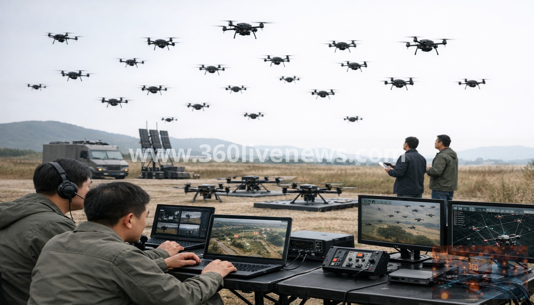 Chinese scientists unveil drone-warfare algorithm for autonomous swarm targeting