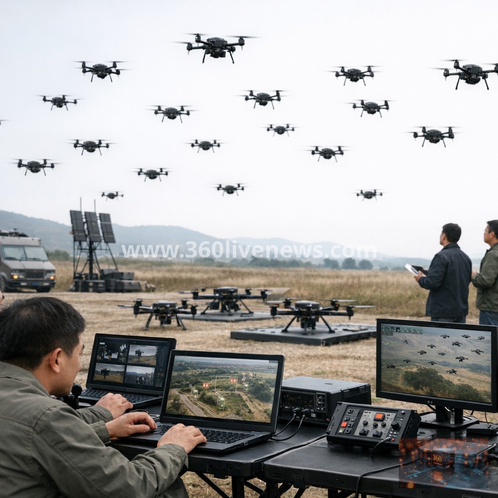 Chinese scientists unveil drone-warfare algorithm for autonomous swarm targeting